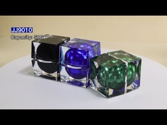 স্ক্রিন প্রিন্টিং ত্বকের যত্নের জন্য পেশাদার এক্রাইলিক কসমেটিক স্টোরেজ জার মাল্টি বিউটি জার