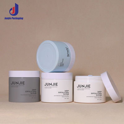 পরিবেশ বান্ধব প্লাস্টিকের জার 80g 100g 120g 200g খালি শরীরের মাখন পাত্রে