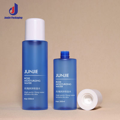 ম্যাট ক্লিয়ার প্লাস্টিকের বোতল 500 মিলি 300 মিলি 200 মিলি পিইটি প্লাস্টিকের কসমেটিক বোতল