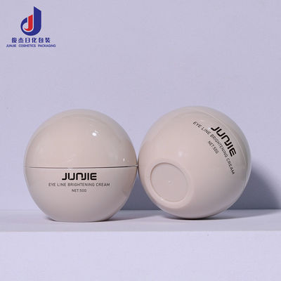 স্টক আছে 50 গ্রাম ডাবল ডিপল ওয়াল ওয়াইড মুখ এএস জার ত্বকের যত্নের জন্য জার ক্রিম ফেস মাস্ক শরীরের মাখন স্ক্রাব ক্রিম জার